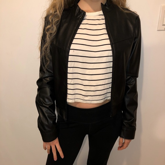 Black leather Jacket - Picture 2 of 5